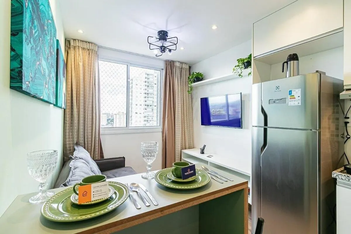Amazonia Apartamento No Bras C/ Piscina/Metro Bras Σάο Πάολο 0*,